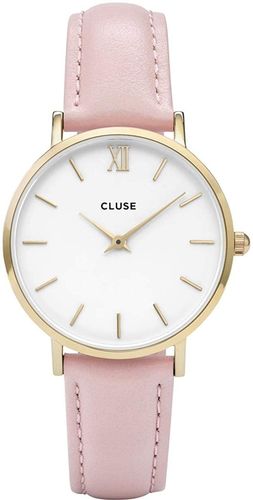 CLUSE - MINUT - gold white - pink / 38 MM