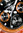 FIREFOX  - CHRONOGRAPH FIGHTER - blatt schwarz orange / 45 MM