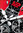 FIREFOX  - CHRONOGRAPH RACER - schwarz rot / 46 MM