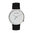 THREAD ETIQUETTE - CHRONO - silver / white face / black timepiece / 43 MM