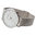 THREAD ETIQUETTE - CLASSIC - silver mesh / white face timepiece / 42 MM