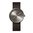 LEFF AMSTERDAM - TUBE WATCH D42 - silber - brown leather strap