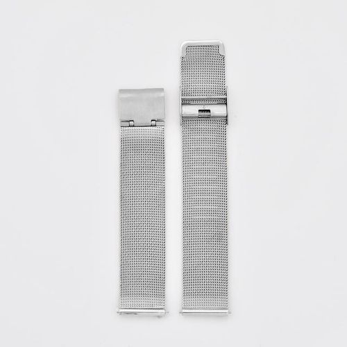 UHRWERK BERLIN - Edelstahl Armband - silber / 18 MM