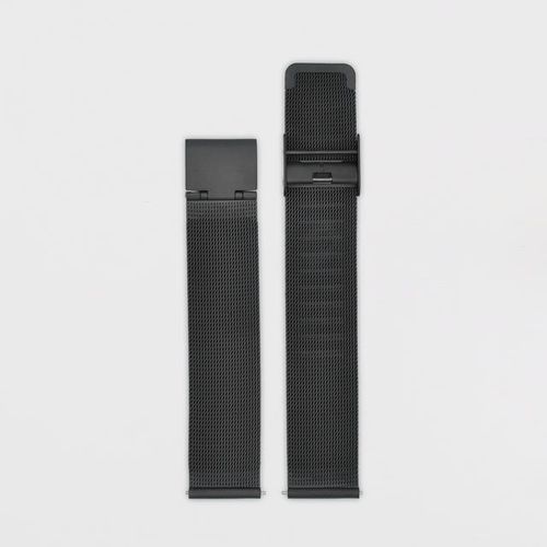 UHRWERK BERLIN - Mesh Armband - schwarz / 18 MM