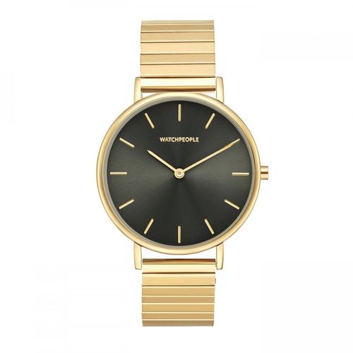 WATCHPEOPLE - PASSION FLEX - gold - grau - gold / 35 MM