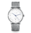STERNGLAS - NAOS AUTOMATIK - weiss - silber - milanaise silber / 38MM