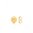 ANIA HAIE - MOTHER OF PEARL STUD EARRINGS - gold