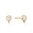 ANIA HAIE - MOTHER OF PEARL STUD EARRINGS - gold
