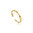 ANIA HAIE - HELIX THIN ADJUSTABLE RING - gold