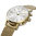 KRONABY - CARAT - Hybrid Smartwatch Silver GOLD - Steel Strap / 38 mm