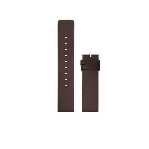 LEFF AMSTERDAM - D38 - brown leather strap