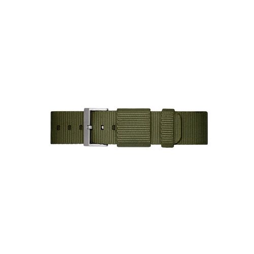 LEFF AMSTERDAM - T40 - green nato strap with steel buckle