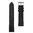 STERNGLAS - STRAP - Lederarmband - premium schwarz - schwarz matt / 20 MM