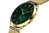 LILIENTHAL BERLIN - THE CLASSIC -  GOLD GREEN - mesh / 42,5 MM