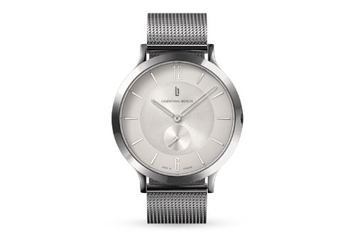 LILIENTHAL BERLIN - THE CLASSIC -  SILVER - mesh / 42,5 MM