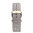 KAPTEN & SON - WOVEN LEATHER STRAP - grey woven leather - rose gold / 20 MM