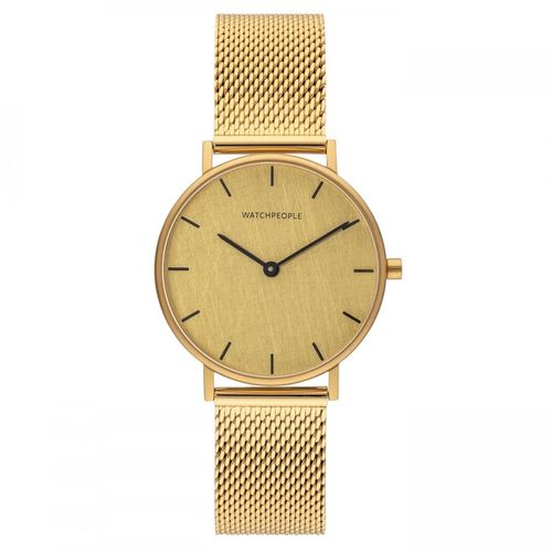 WATCHPEOPLE - RETRO PETITE - gold / 32 MM
