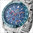 FIREFOX  - CHRONOGRAPH SKY COMMANDER - blatt blau / 43 MM