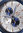 FIREFOX - CHRONOGRAPH THE ADVENTURER - silber blau / 46 MM