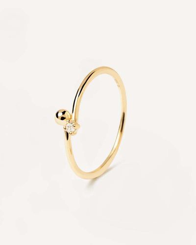 PD PAOLA - ESSENTIA RING - gold / 52