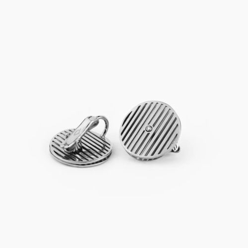 NORDGREEN - AMELIA CLIP- Earrings - silber