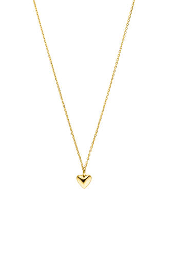 PAUL VALENTINE - HEART NECKLACE - gold
