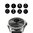 WITHINGS - SCANWATCH 2 - silver black black silicon / 42mm