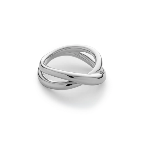 PAUL HEWITT - RING - WAVES - TWISTED - silver