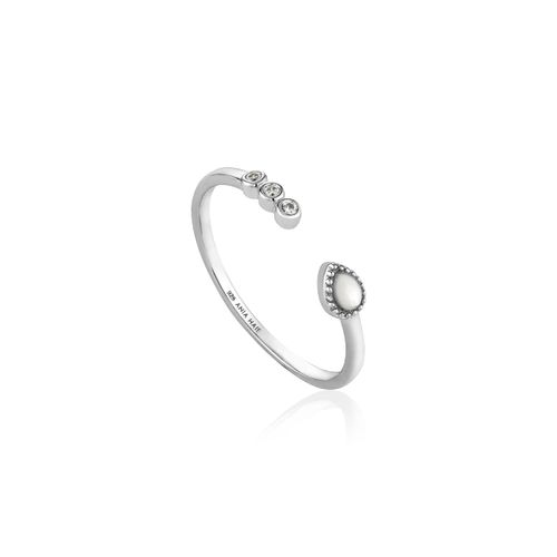 ANIA HAIE - DREAM ADJUSTABLE RING - silver