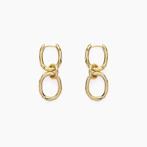 NORDGREEN - IVY - double Hoop Earrings - gold