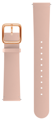 WITHINGS - WRISTBAND - LEDER - peach - roségold /18mm