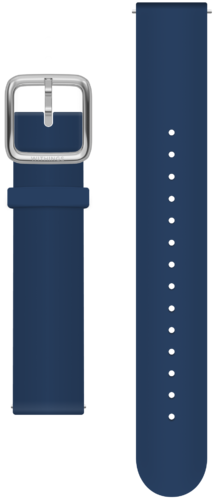 WITHINGS - WRISTBAND - FKM - night blue - silber /18mm